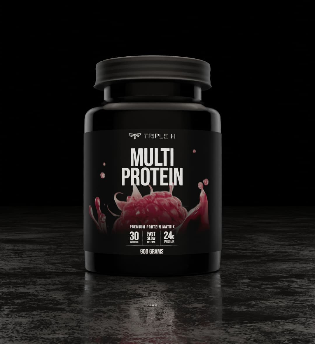 МУЛЬТИ ПРОТЕИН МАЛИНА by TRIPLE H